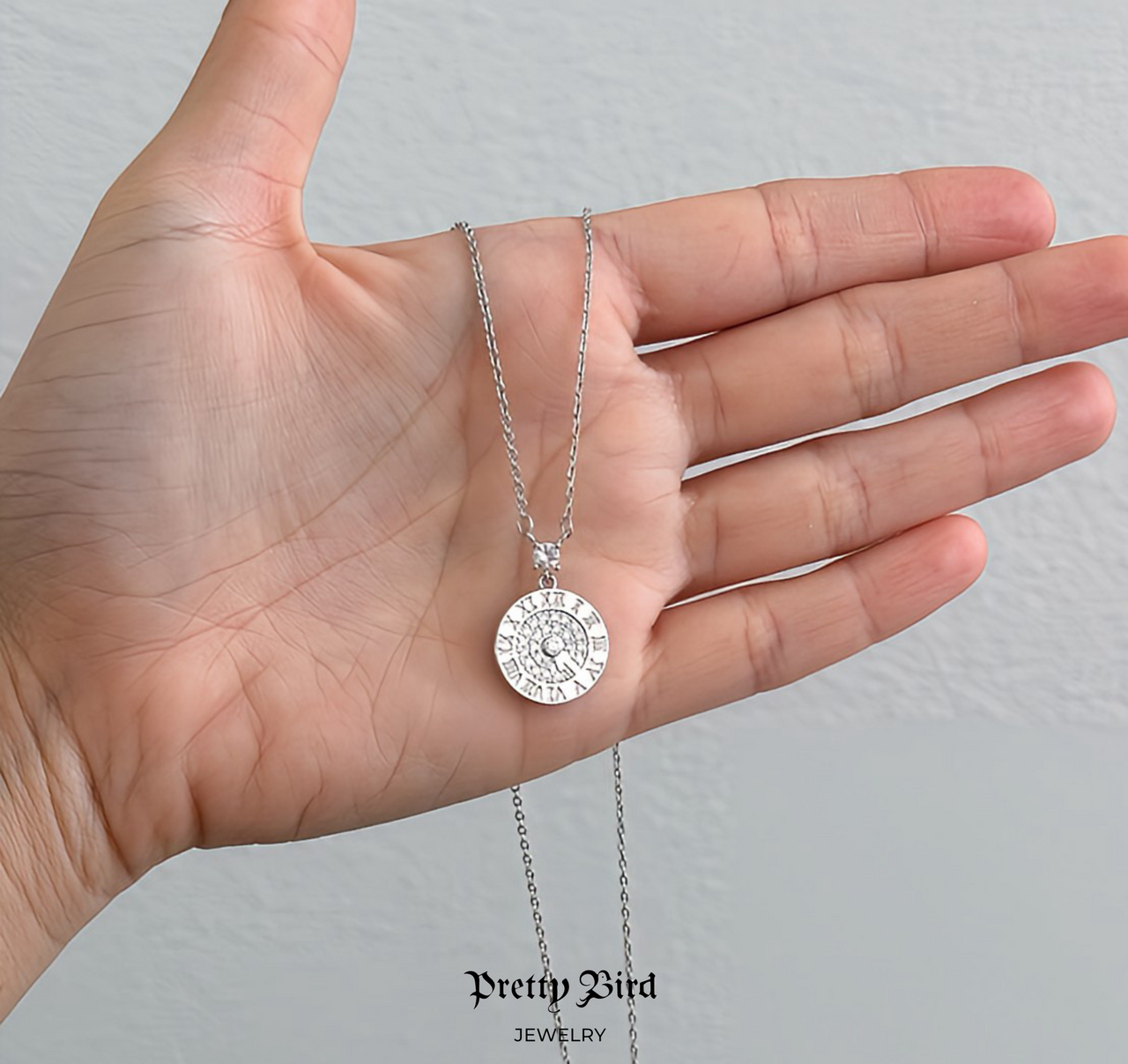 Time Medallion Necklace