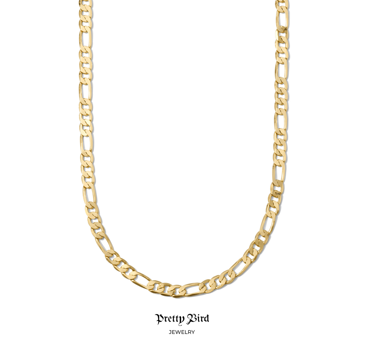 Thick Figaro Chain Necklace