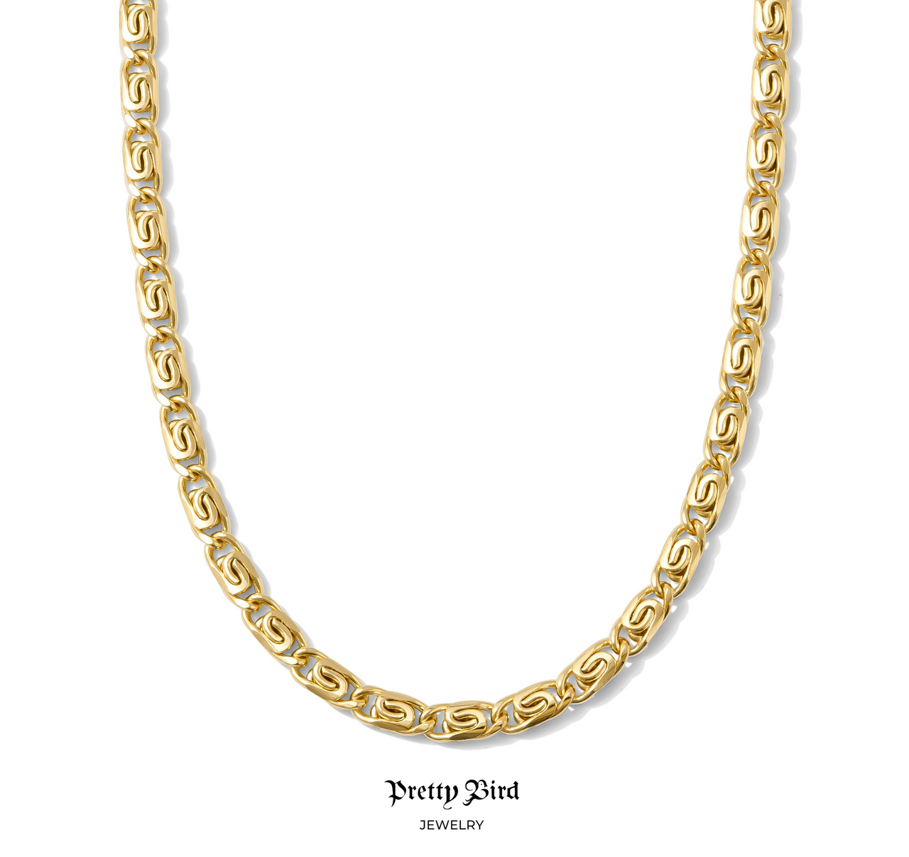 The Swirl-Link Necklace