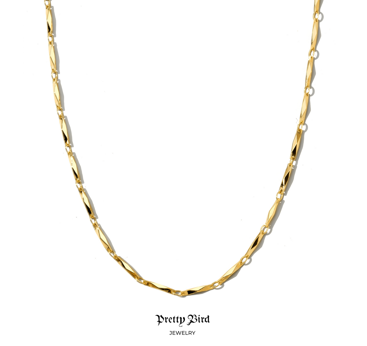 Diamond Edge Link Chain