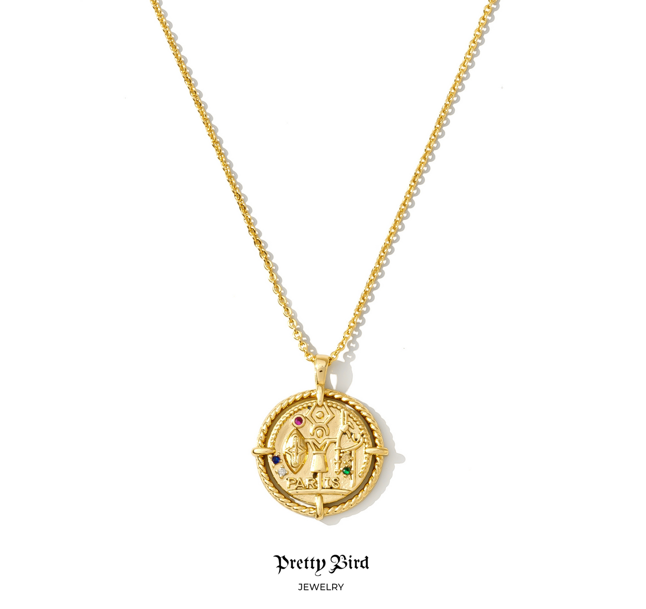 The Paris Coin Necklace