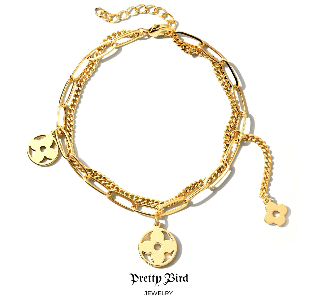 Clover Charm Bracelet