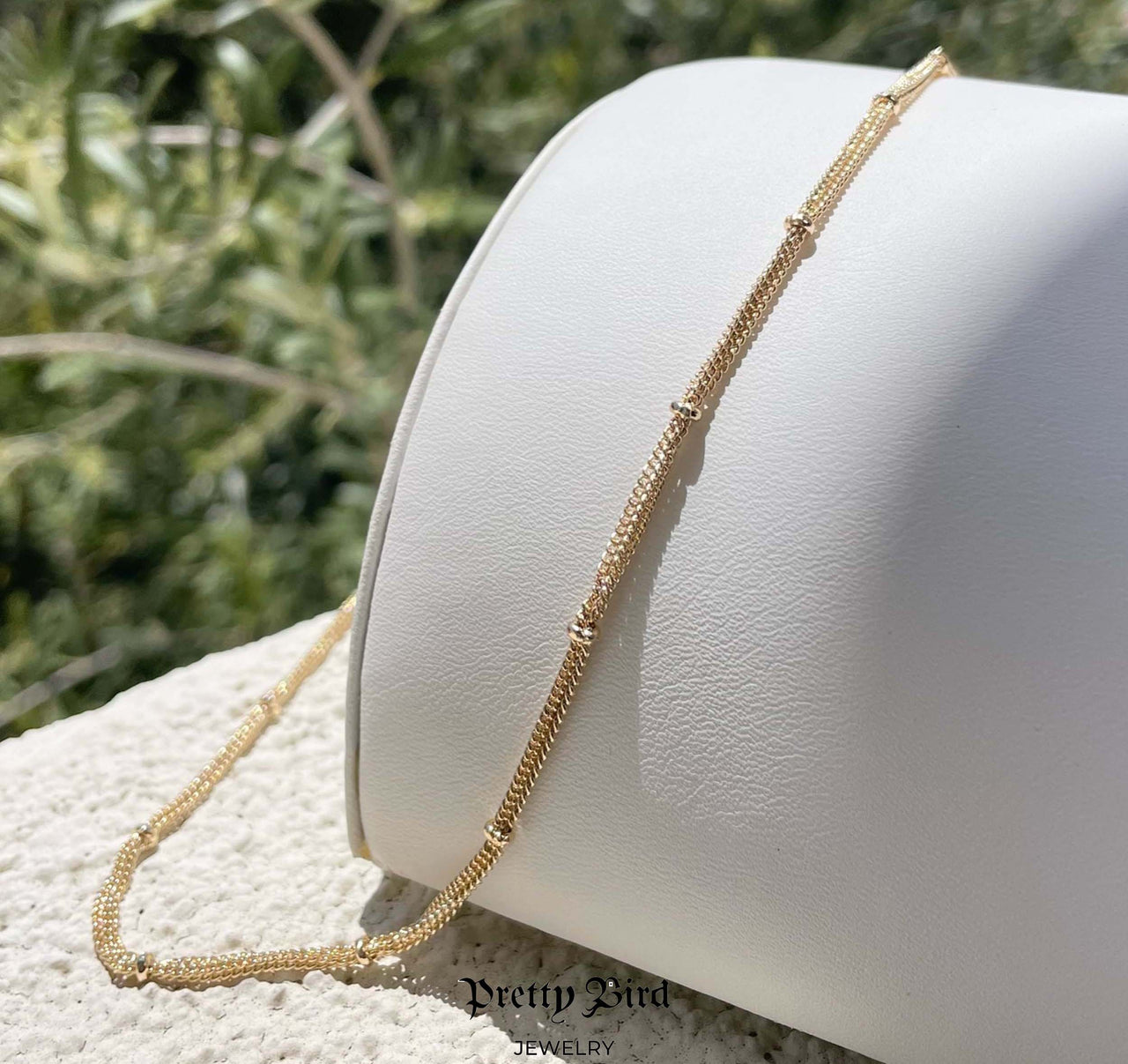 Strands Spacer Chain Necklace