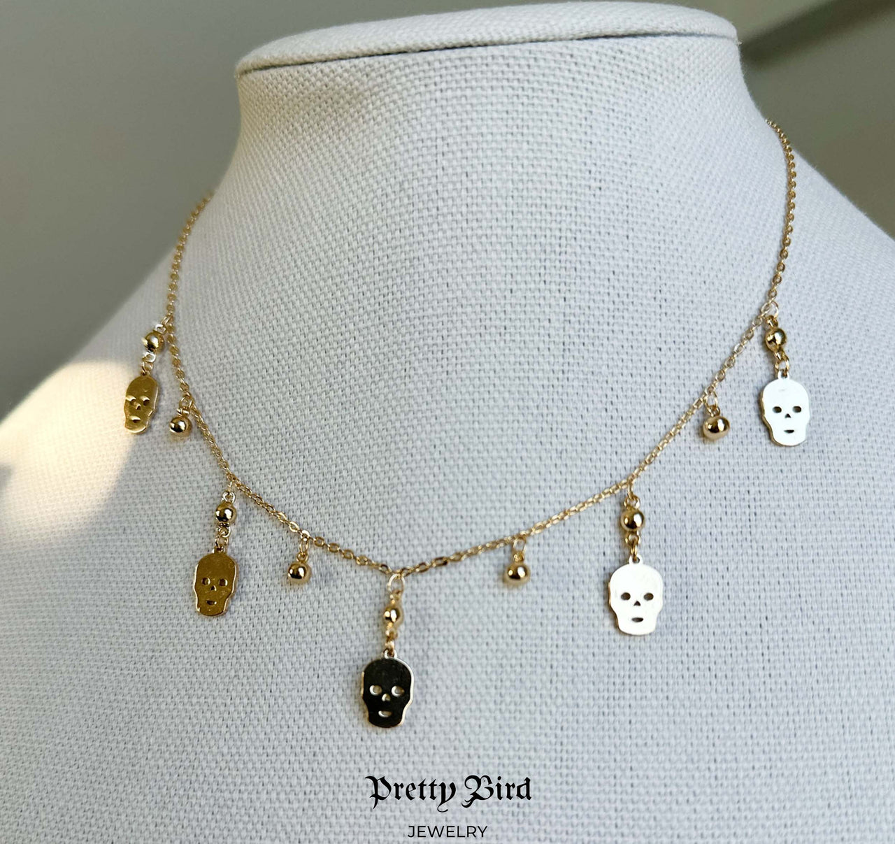 Skull Charm Necklace