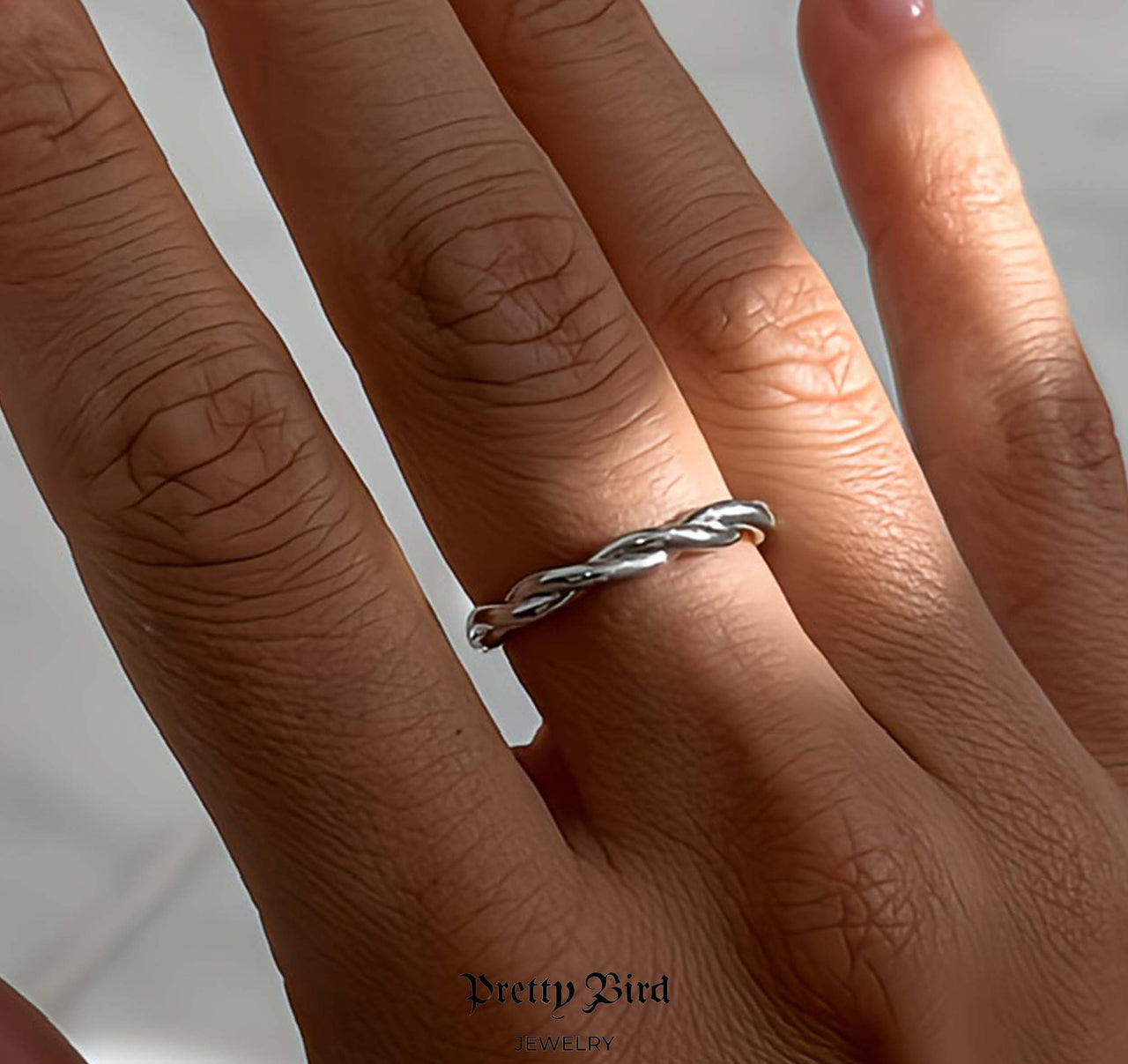 Twisted Stacking Ring