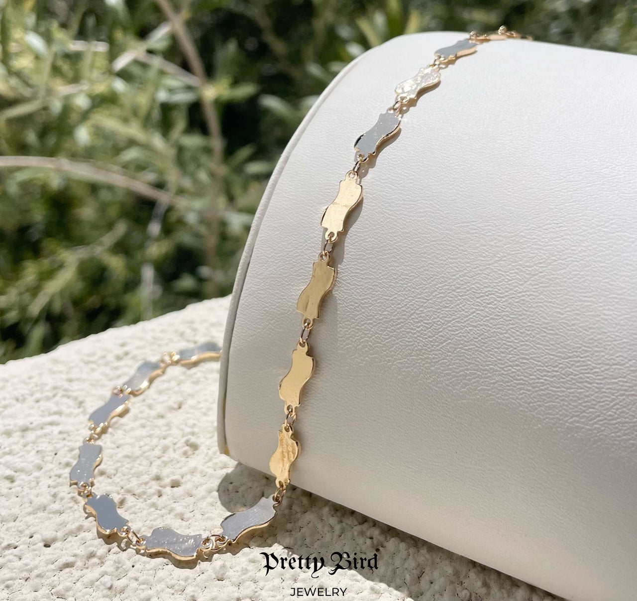 Wavey Bar Necklace