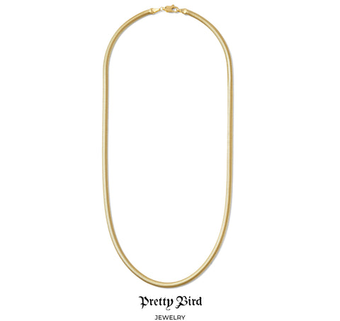 The Herringbone Chain Necklace