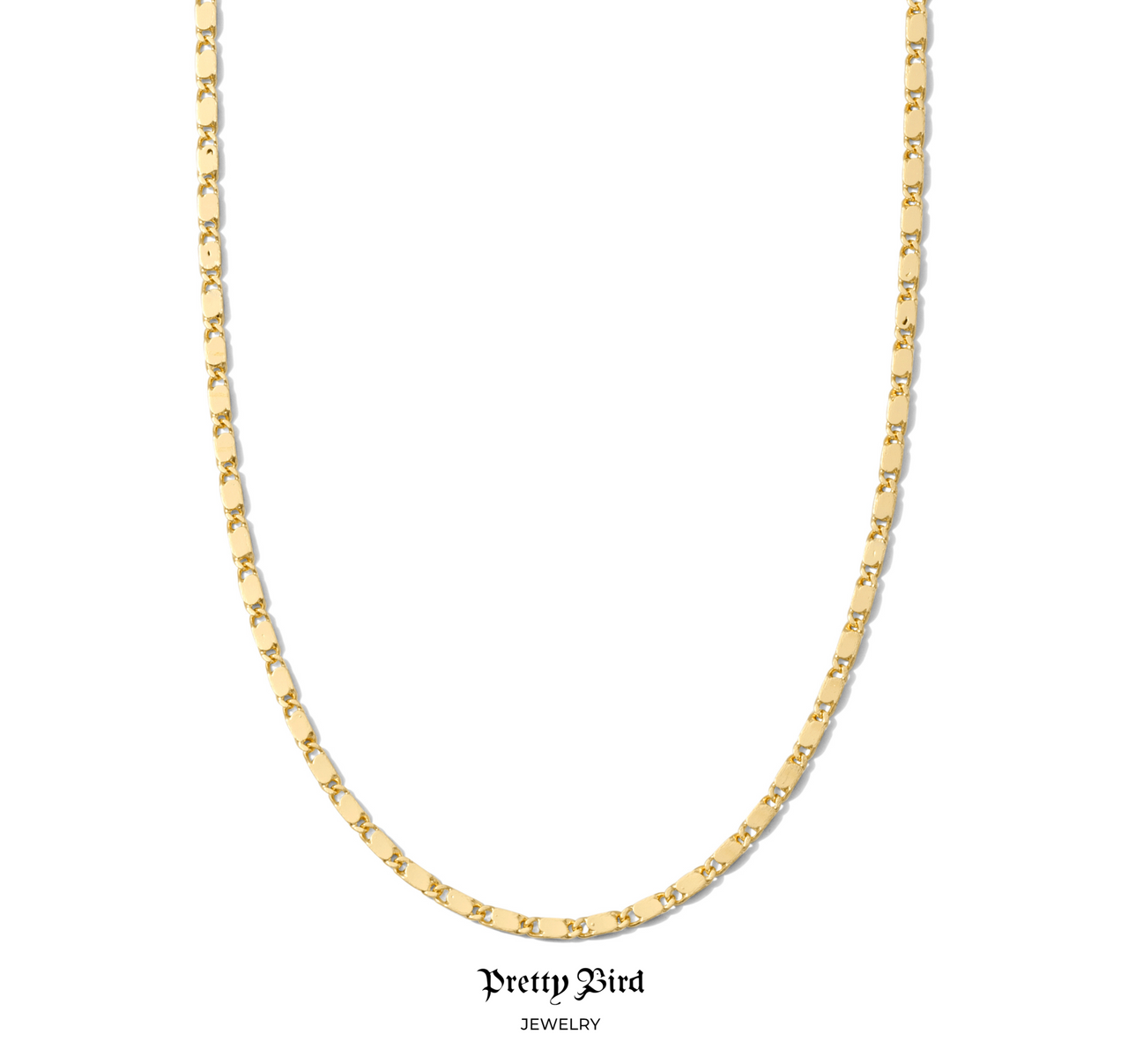 The Bar Link Mariner Chain Necklace
