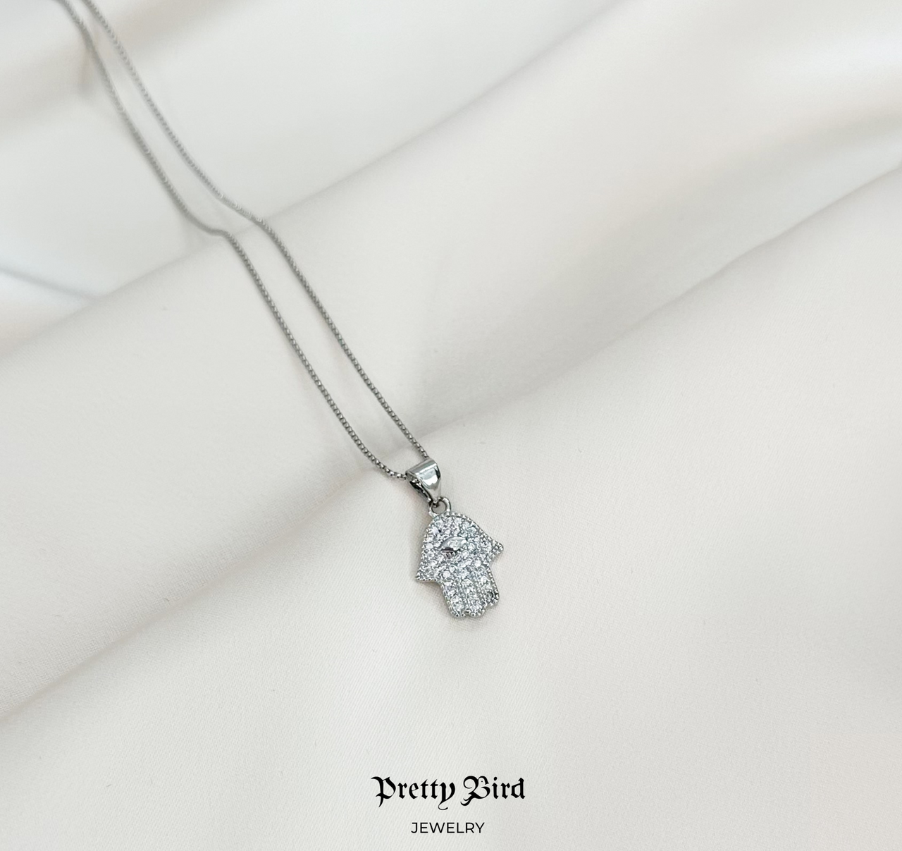 Hamsa Pendant Necklace