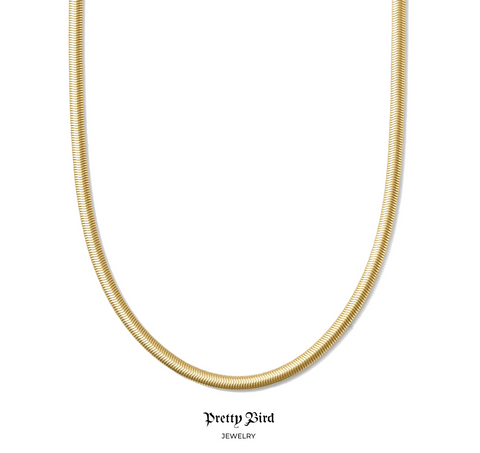 The Herringbone Chain Necklace