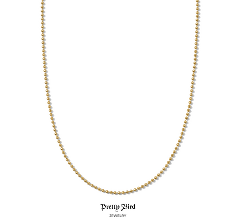 Bead Ball Chain Necklace