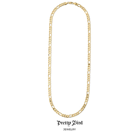 Thick Figaro Chain Necklace