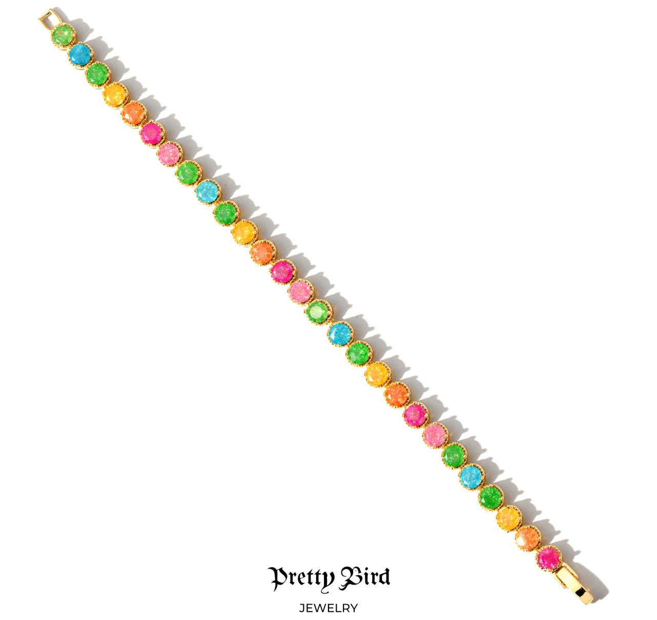 Candy Galaxy Tennis Bracelet