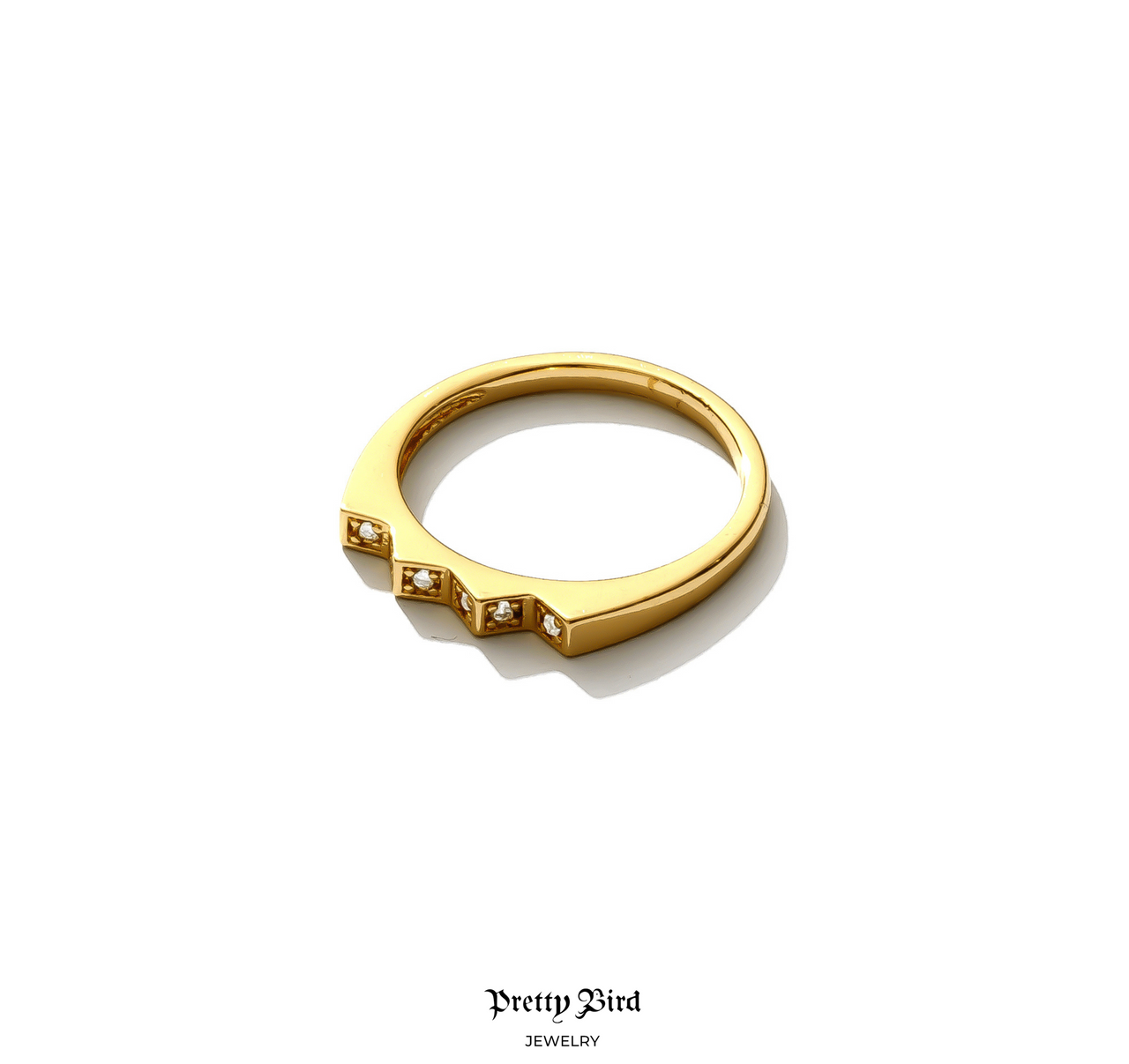 Pavè Knuckle Duster Ring