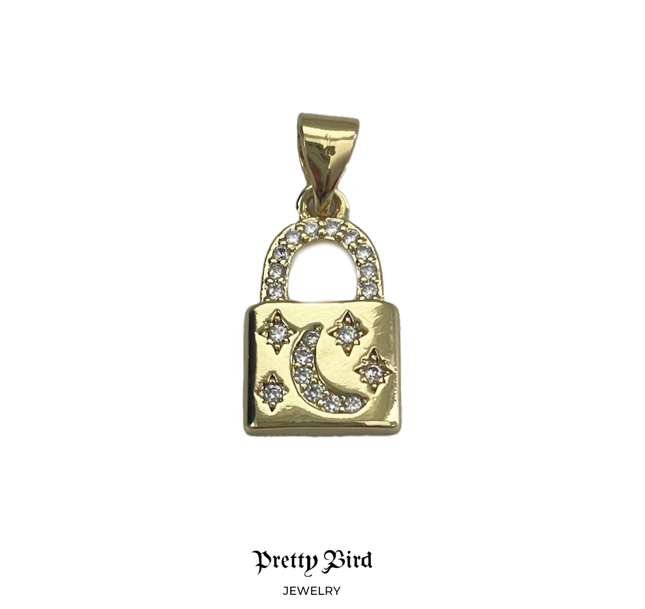 Starry Night Lock Pendant