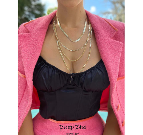 The Herringbone Chain Necklace